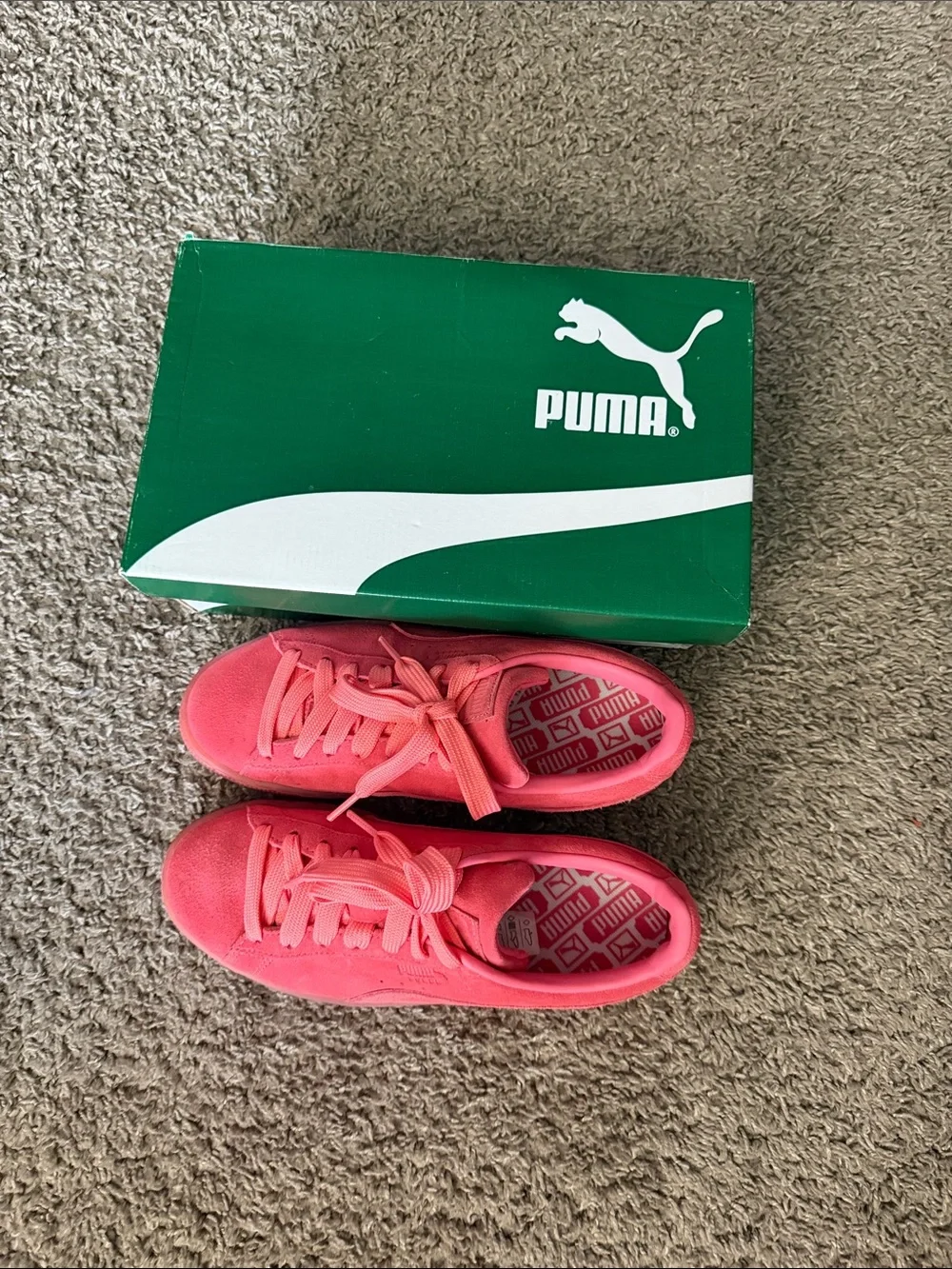 Puma vibrant pink